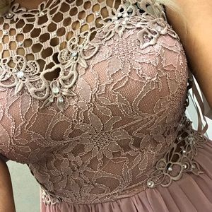 David’s bridal bridesmaid dress